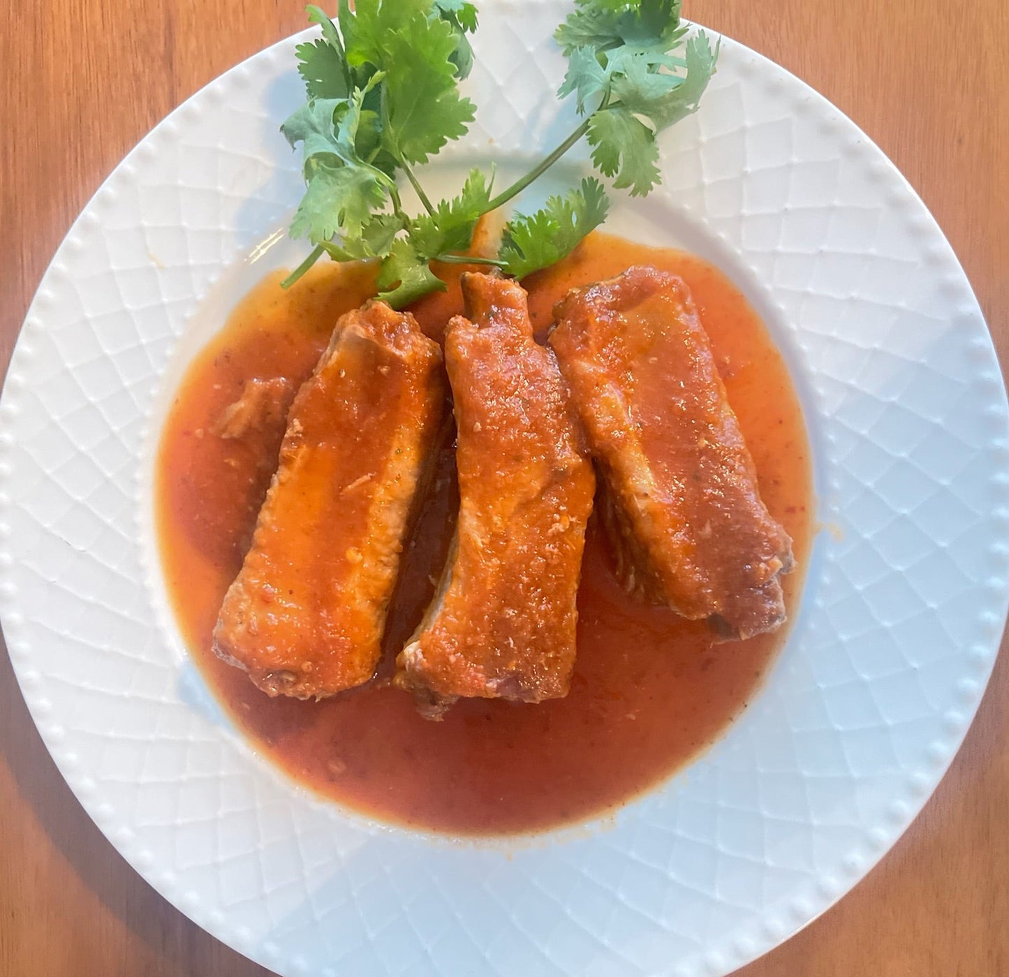 Costillas en Chile Morita
