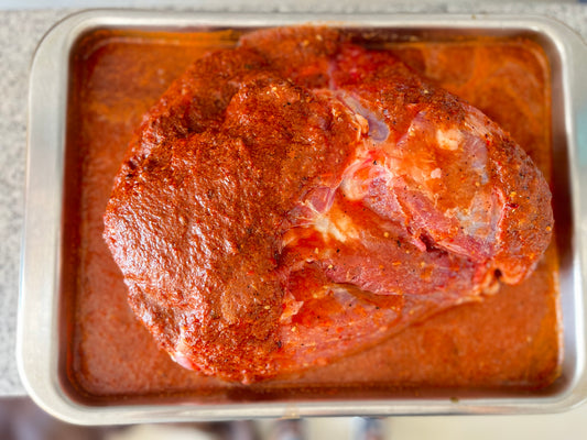 Pierna Enchilada