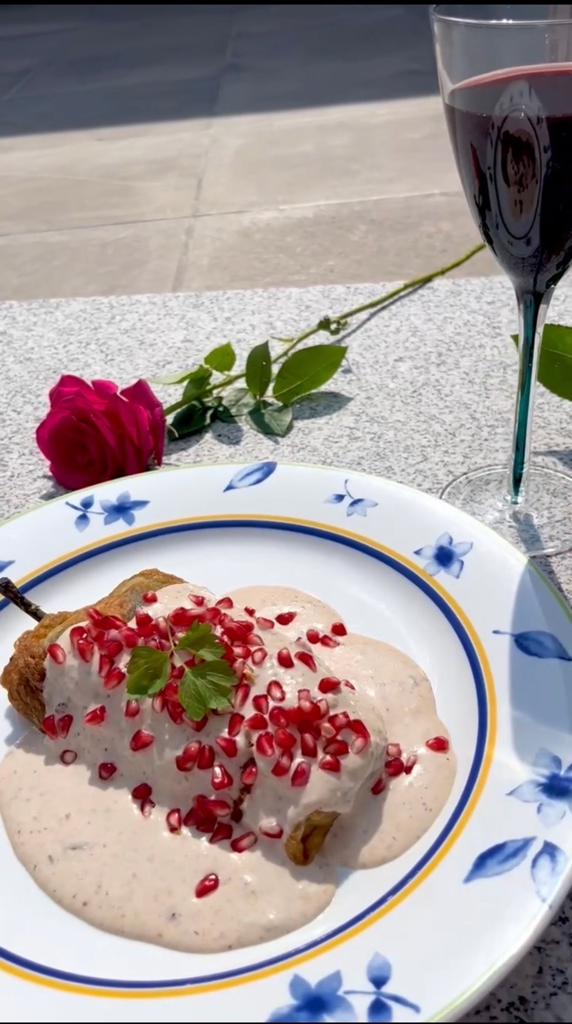 Chiles en Nogada