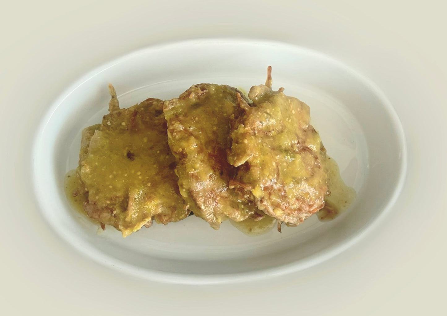 Tortitas de Carne en Salsa Verde