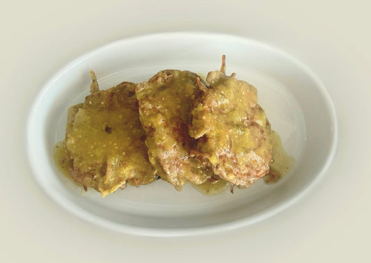 Tortitas de Carne en Salsa Verde