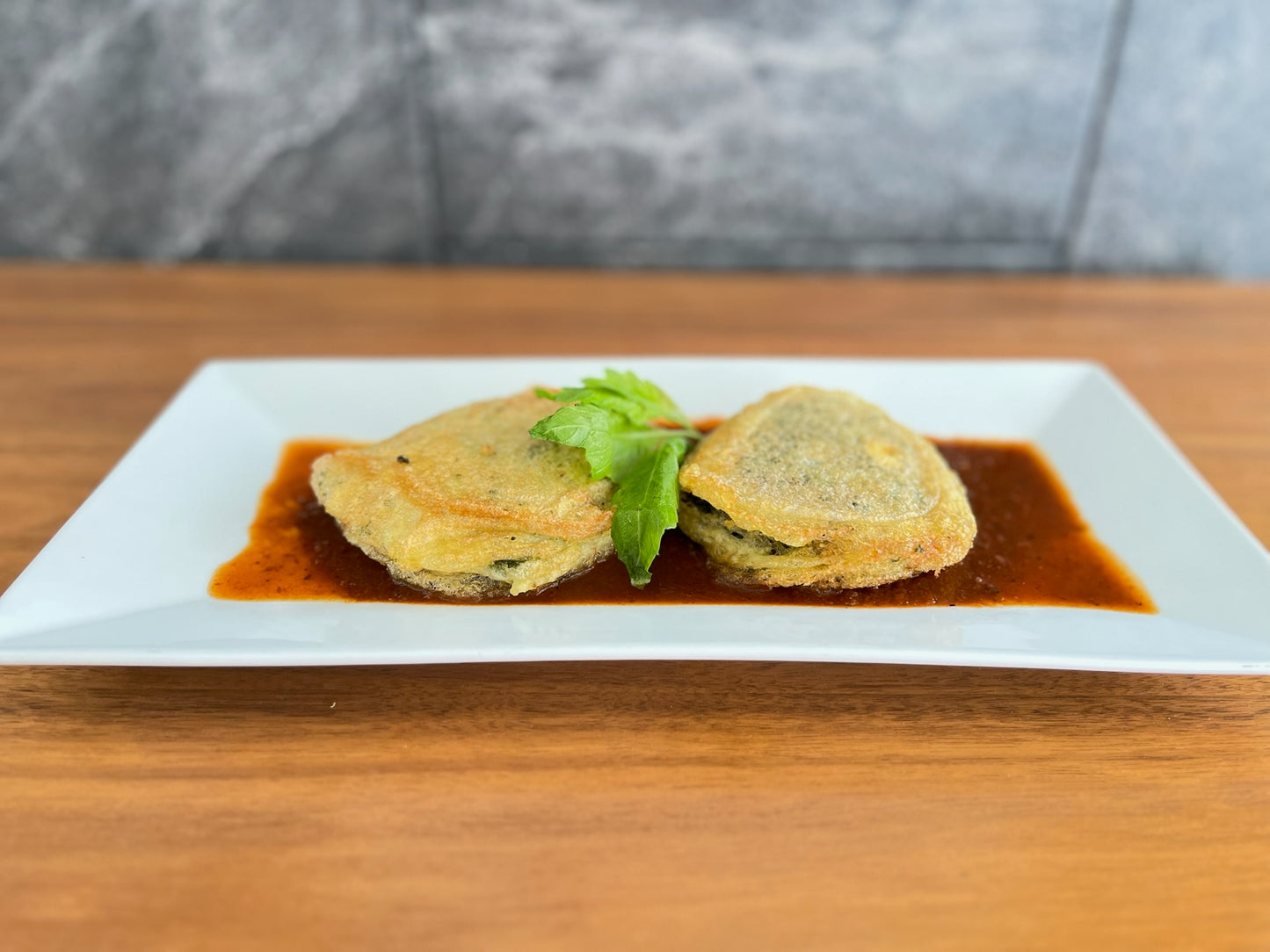 Huauzontles en Salsa Pasilla