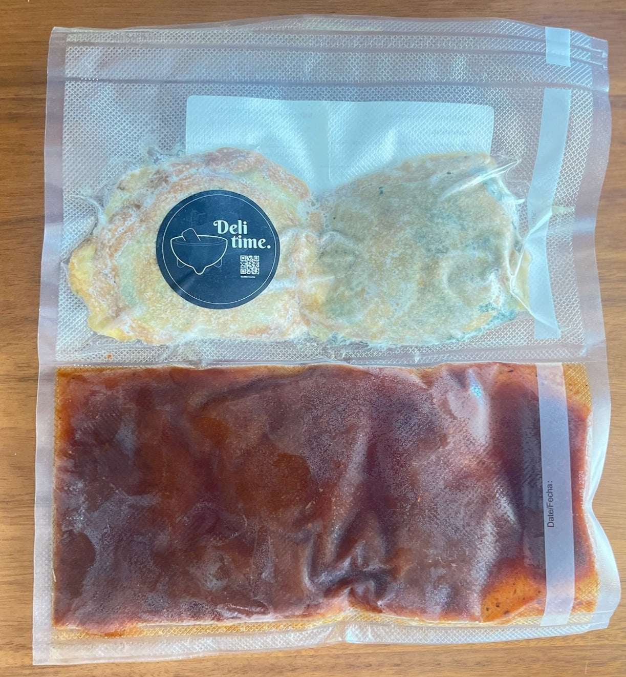 Huauzontles en Salsa Pasilla